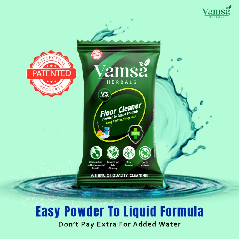 VAMSA HERBALS ORGANIC AND NATURAL COMBO OF 3 HOME CARE SACHETS AND 1 JAR | ORGANIC & NATURAL POWDER TO LIQUID DISHWASH | POWDER TO LIQUID TOILET BOWL CLEANER | POWDER TO LIQUID DISINFECTANT FLOOR CLEANER - Image 12