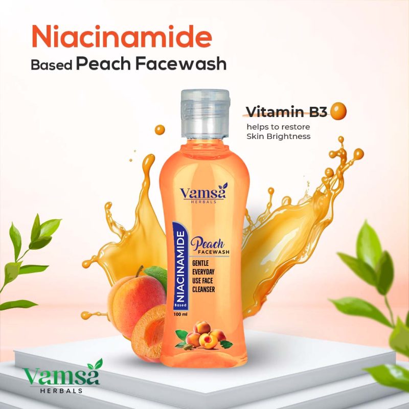 Niacinamide Based Peach Facewash 100ML