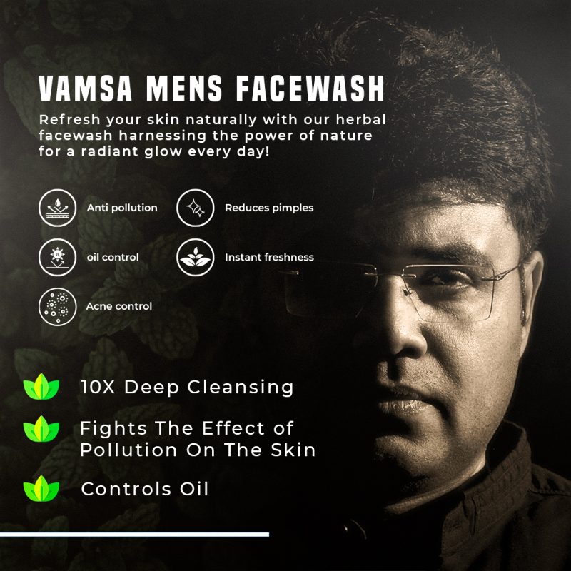 Niacinamide Based Men's Facewash - Image 3